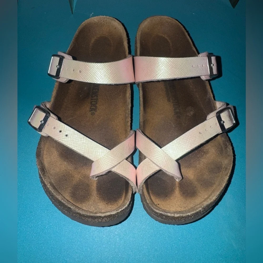 Birkenstock Mayari Birko-Flor pearl